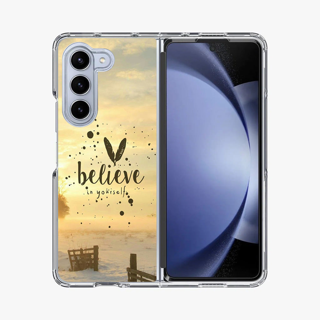 Believe in Yourself Samsung Galaxy Z Fold 5 Case