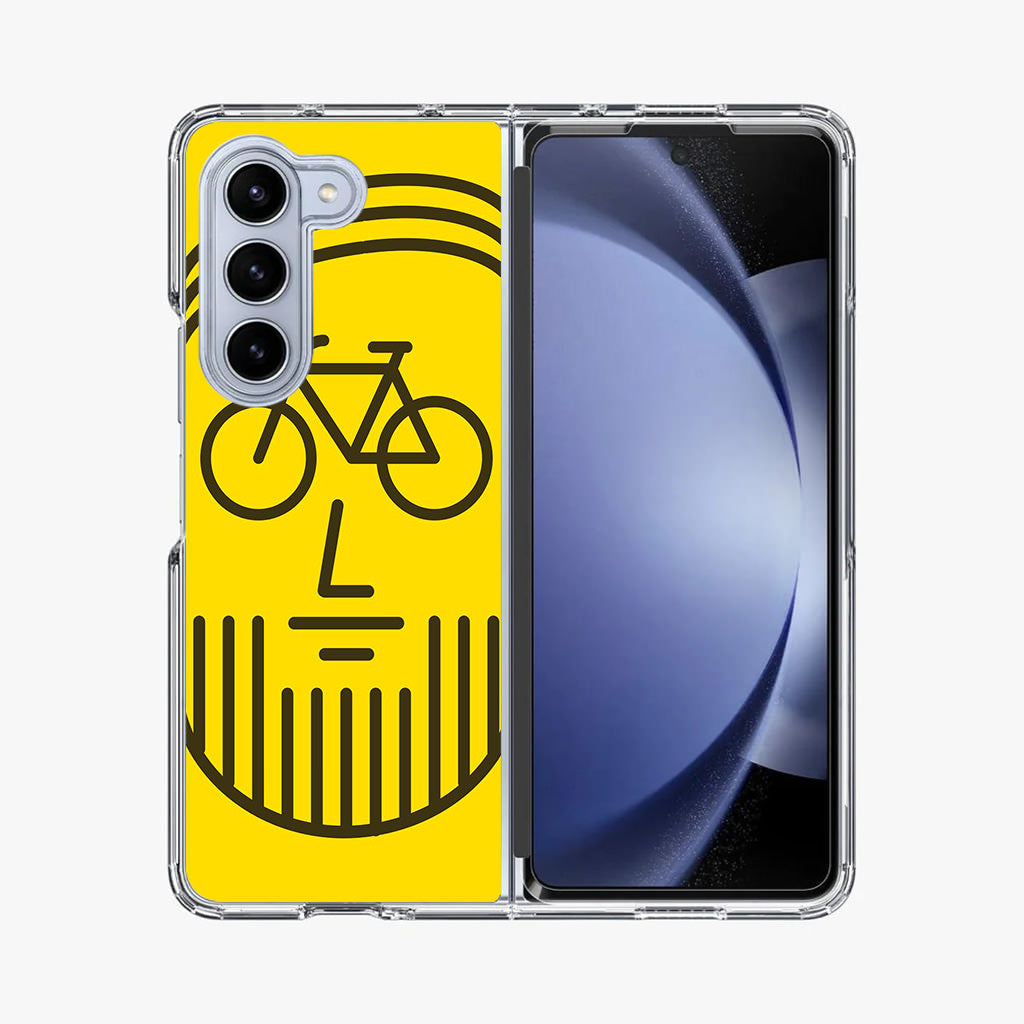 Bike Face Samsung Galaxy Z Fold 5 Case