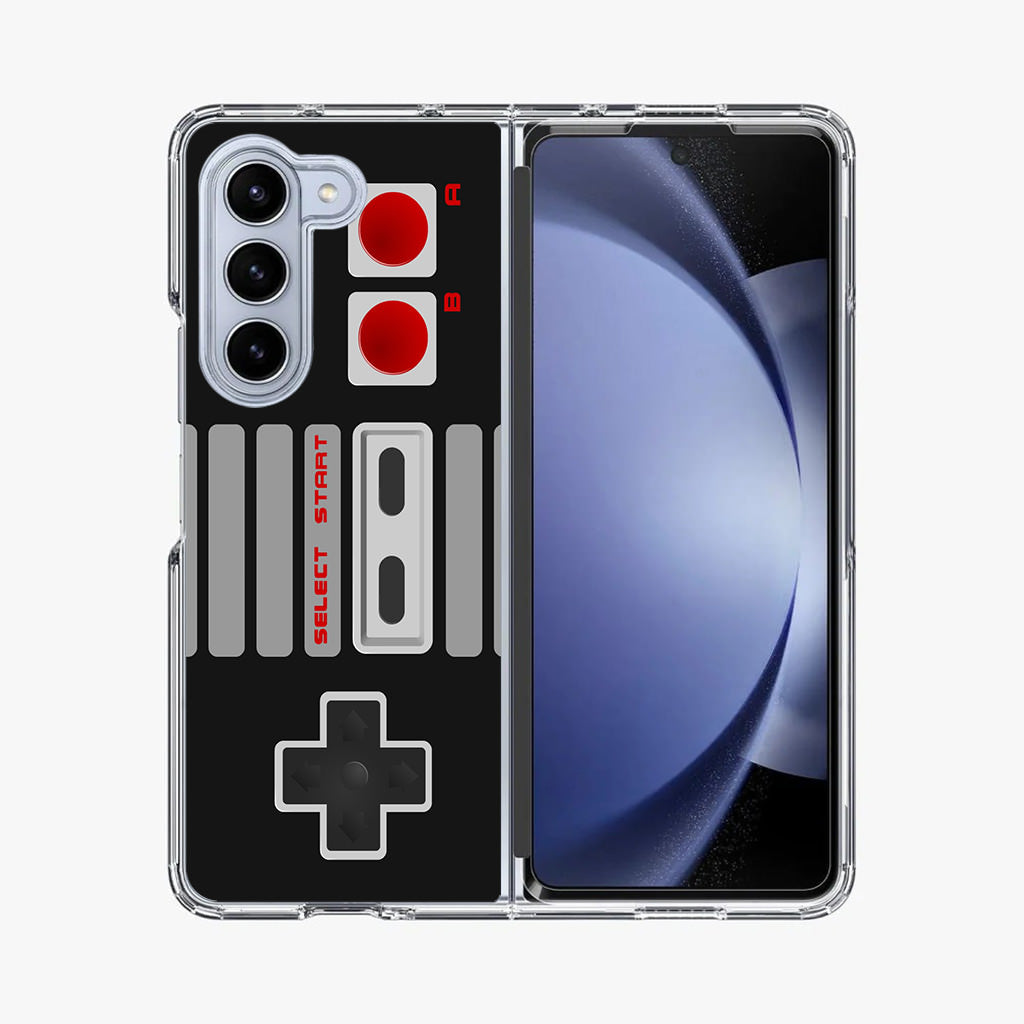Black Console Controller Samsung Galaxy Z Fold 5 Case