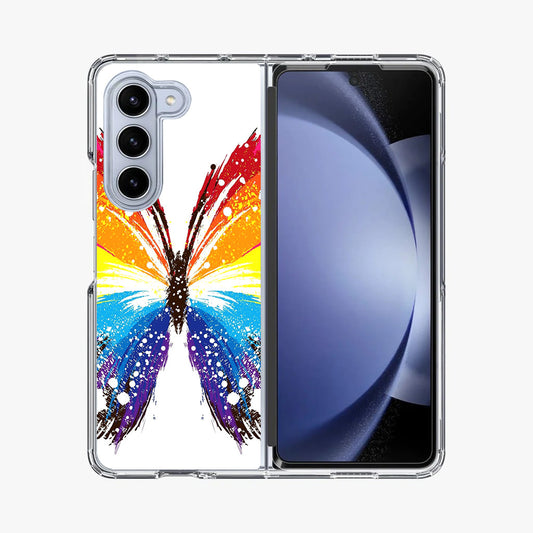 Butterfly Abstract Colorful Samsung Galaxy Z Fold 5 Case