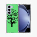 Cat Tree Samsung Galaxy Z Fold 5 Case