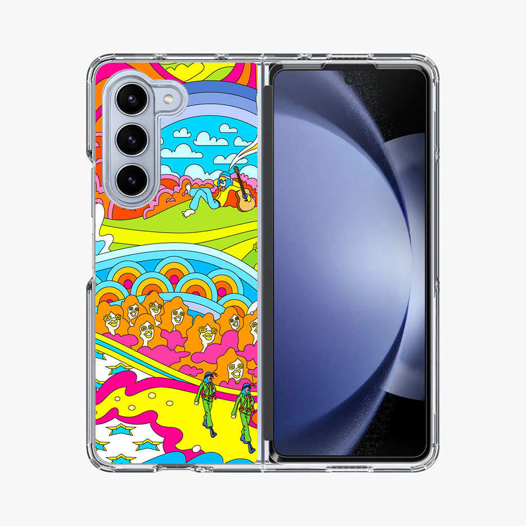 Colorful Doodle Samsung Galaxy Z Fold 5 Case