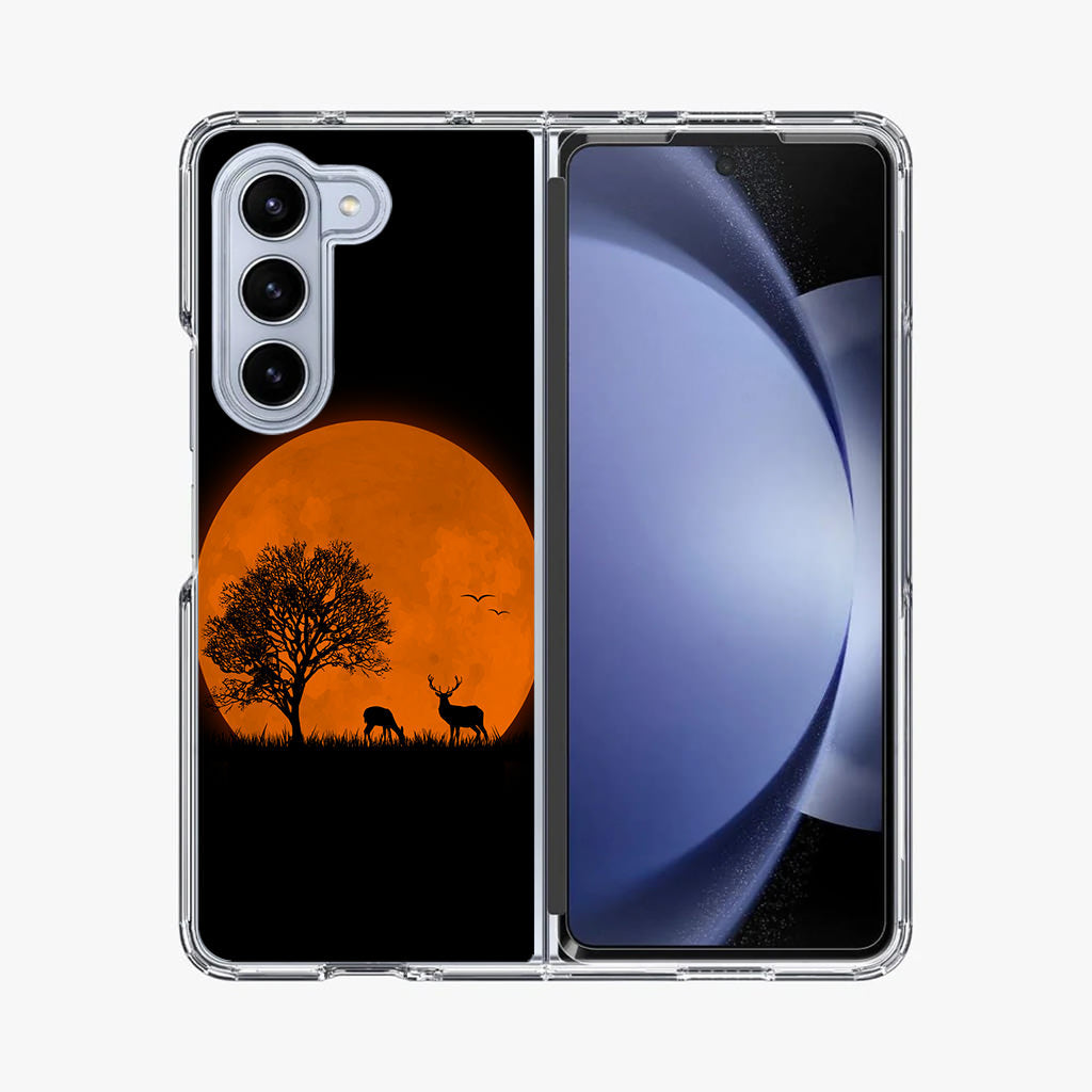 Deer Silhouette Samsung Galaxy Z Fold 5 Case