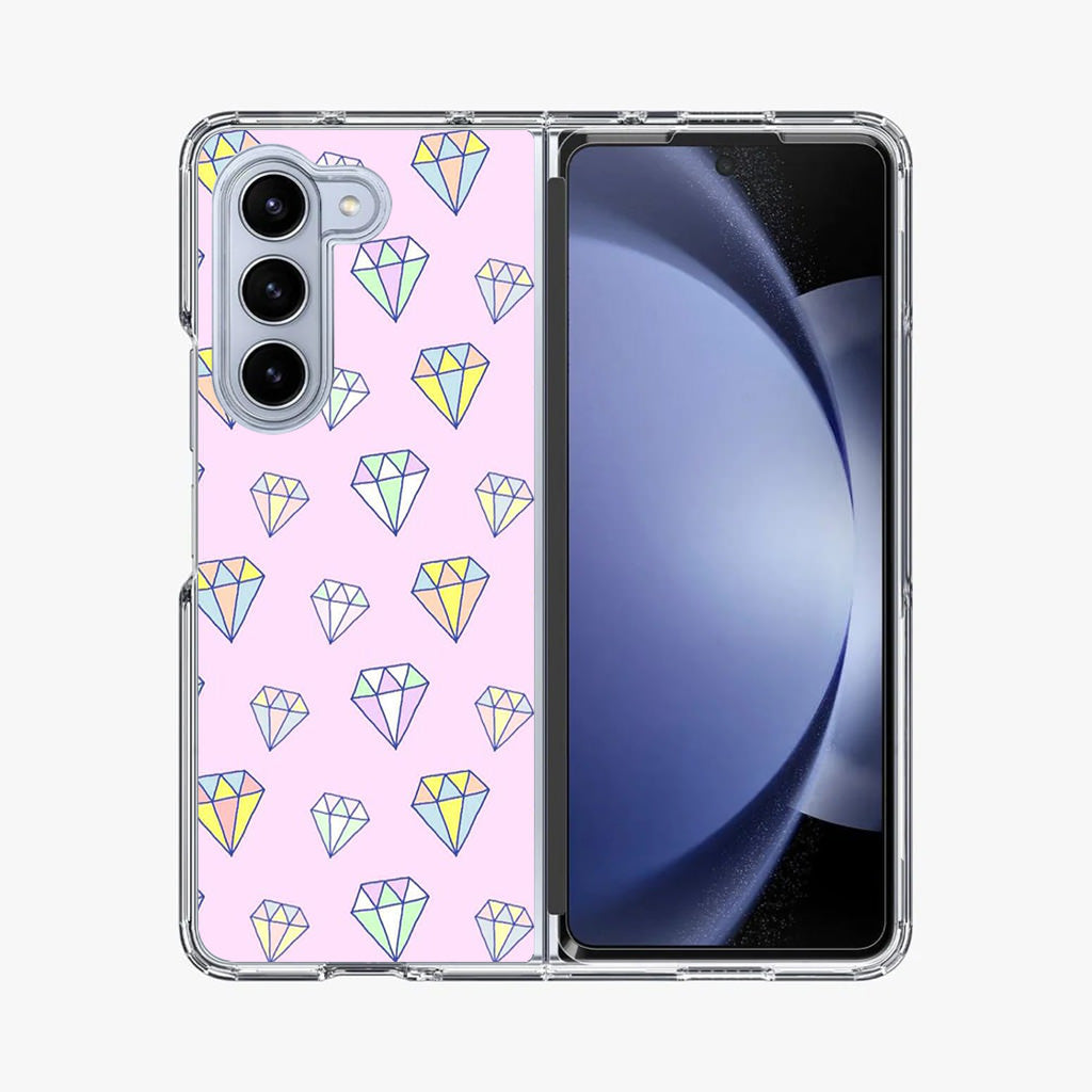 Diamonds Pattern Samsung Galaxy Z Fold 5 Case