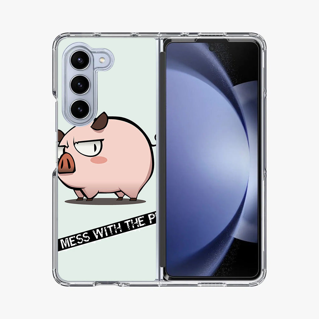 Dont Mess With The Pig Samsung Galaxy Z Fold 5 Case