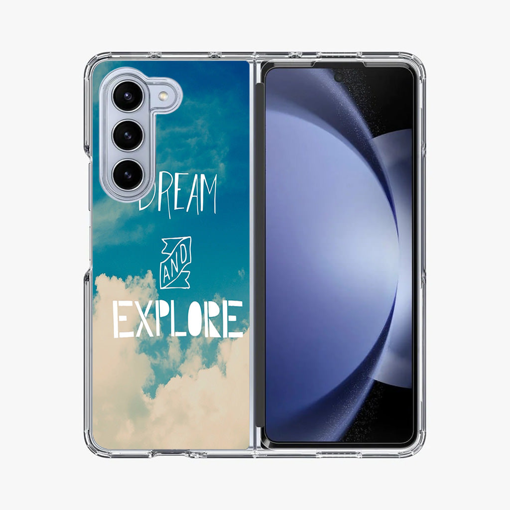 Dream and Explore Samsung Galaxy Z Fold 5 Case