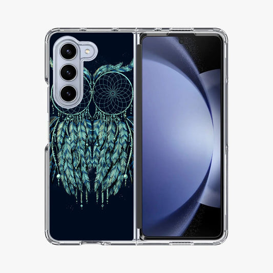 Dream Catcher Owl Samsung Galaxy Z Fold 5 Case