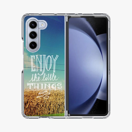 Enjoy The Little Things Samsung Galaxy Z Fold 5 Case