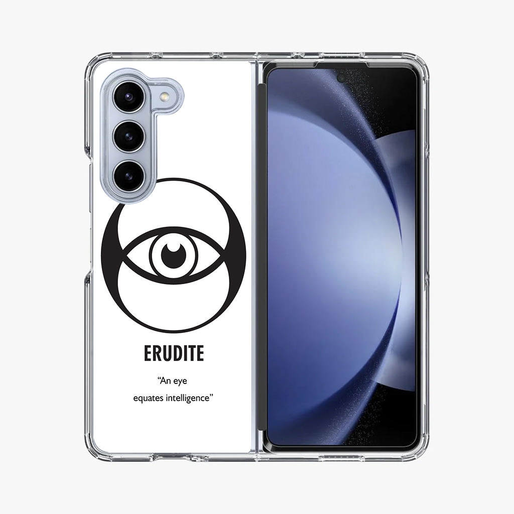 Erudite Divergent Faction Samsung Galaxy Z Fold 5 Case