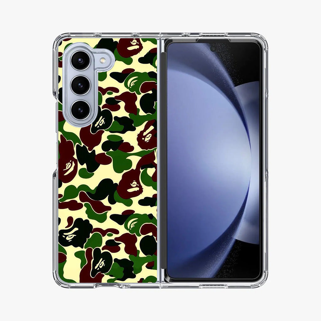 Forest Army Camo Samsung Galaxy Z Fold 5 Case