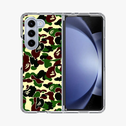 Forest Army Camo Samsung Galaxy Z Fold 5 Case