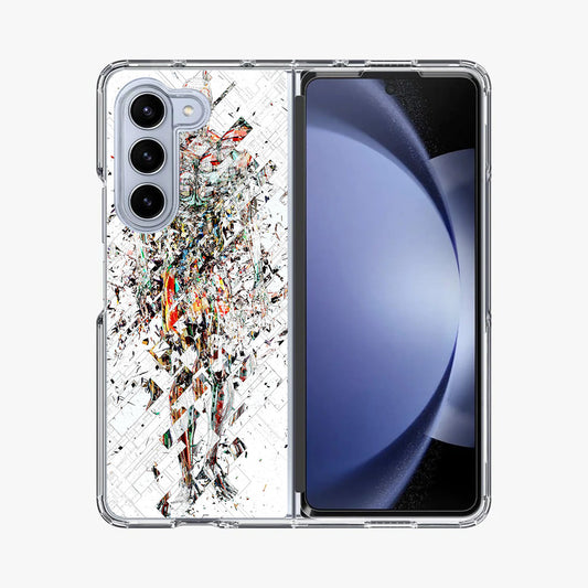 Fragmantacia Art Human Abstract Samsung Galaxy Z Fold 5 Case