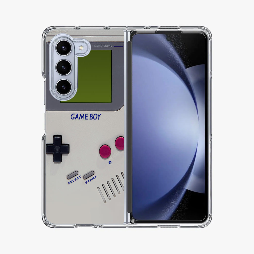 Game Boy Grey Model Samsung Galaxy Z Fold 5 Case