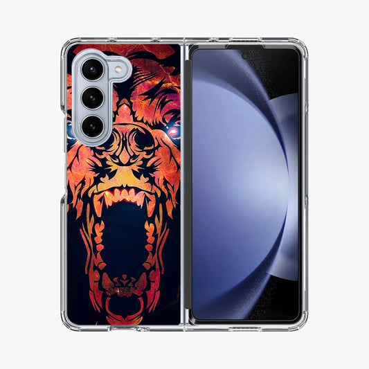 Grizzly Bear Art Samsung Galaxy Z Fold 5 Case