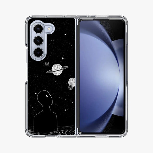 Hello Saturn Samsung Galaxy Z Fold 5 Case