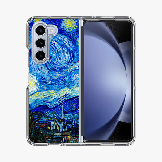 Hogwarts Starry Night Samsung Galaxy Z Fold 5 Case