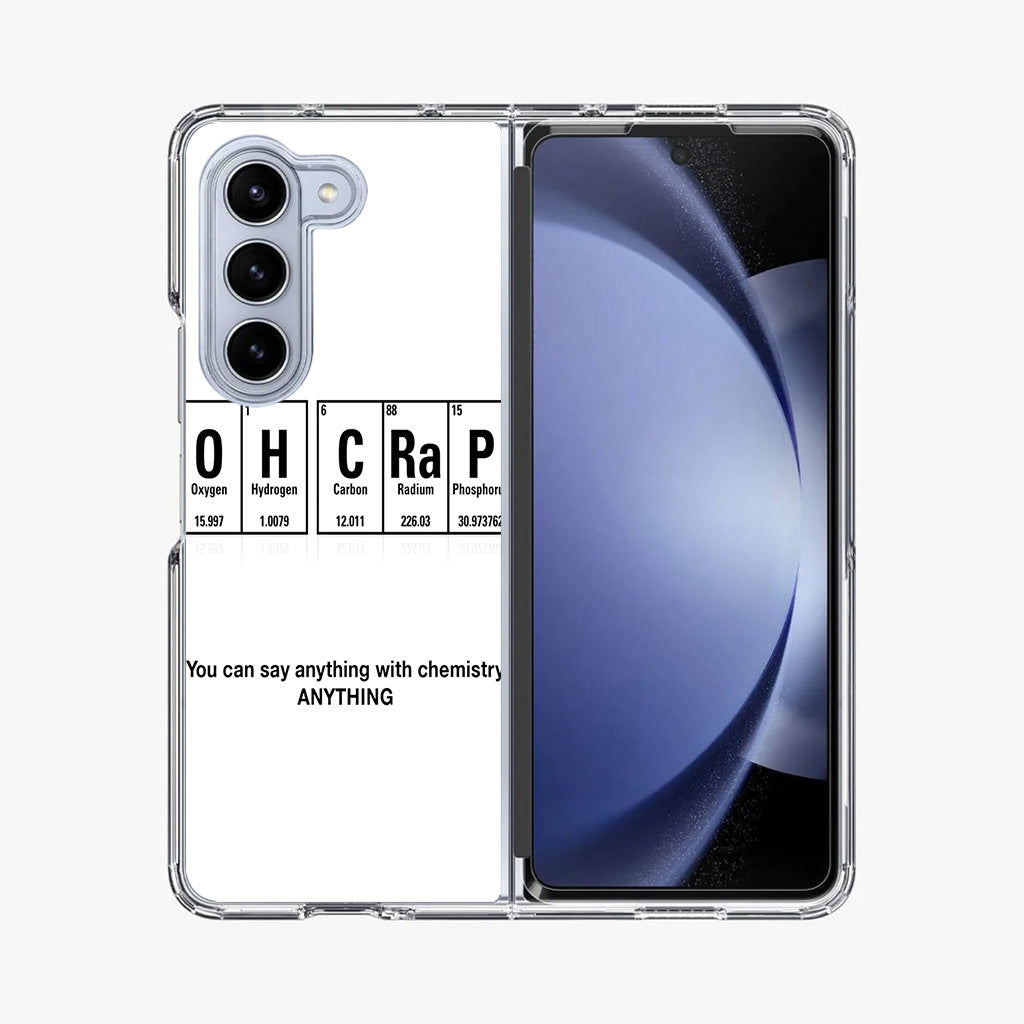 Humor Funny with Chemistry Samsung Galaxy Z Fold 5 Case