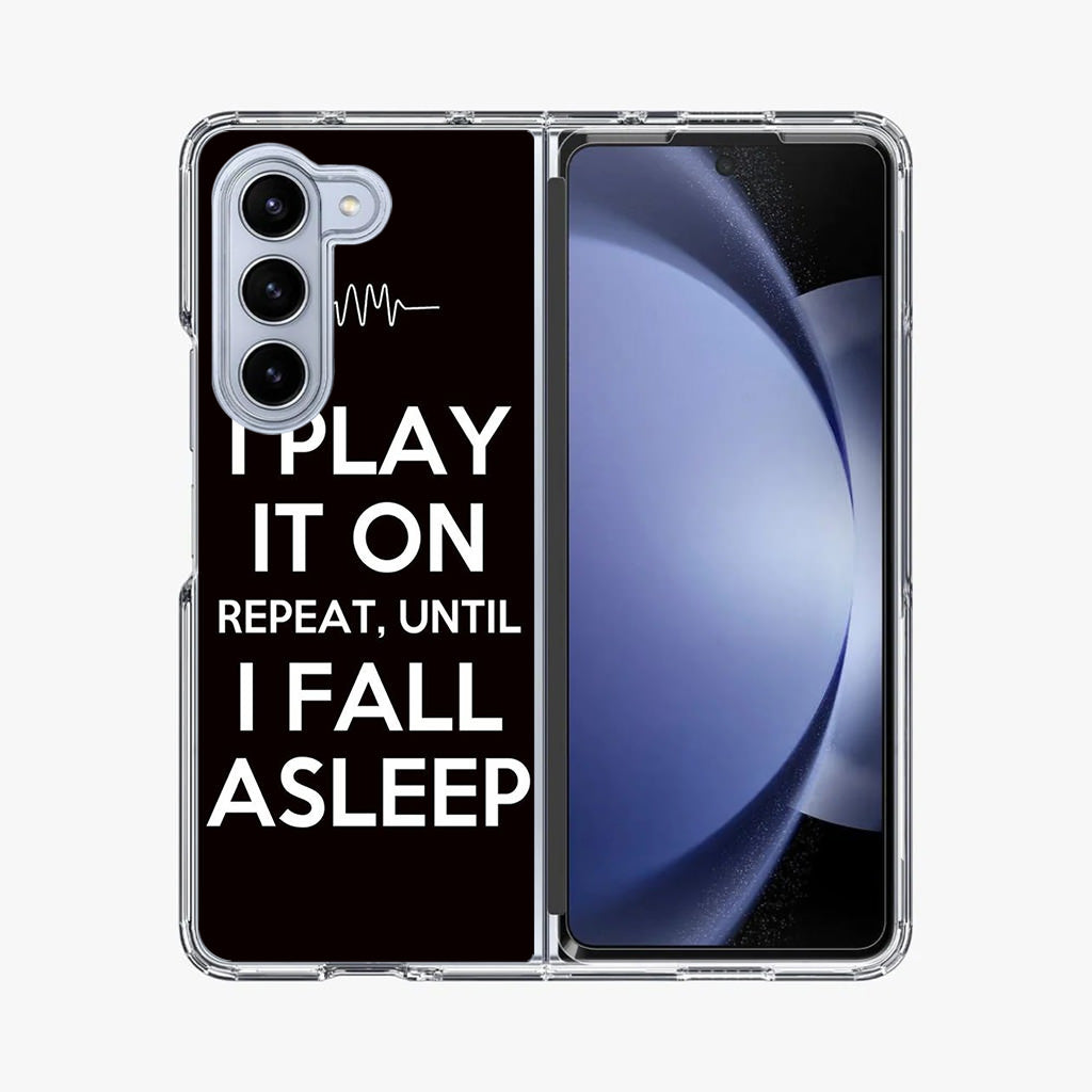 I Play It On Repeat Samsung Galaxy Z Fold 5 Case