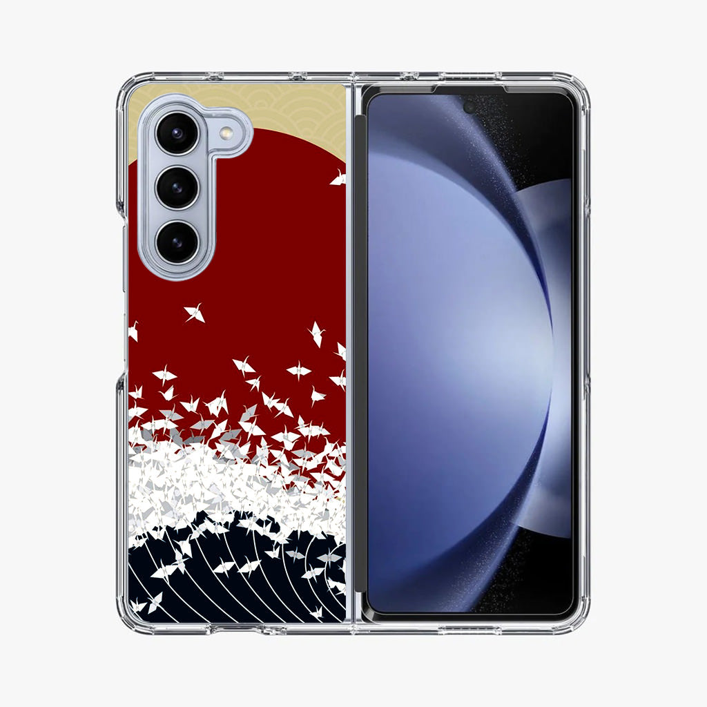 Japanese Art Samsung Galaxy Z Fold 5 Case