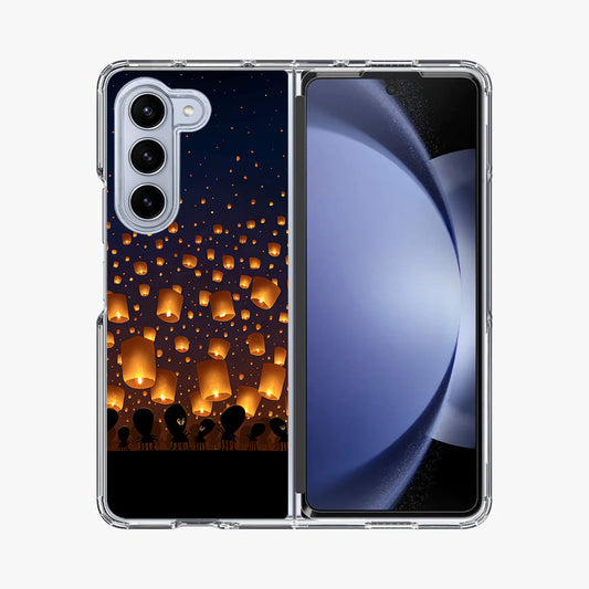 Lanterns Light Samsung Galaxy Z Fold 5 Case