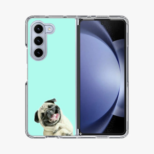 Laughing Pug Samsung Galaxy Z Fold 5 Case