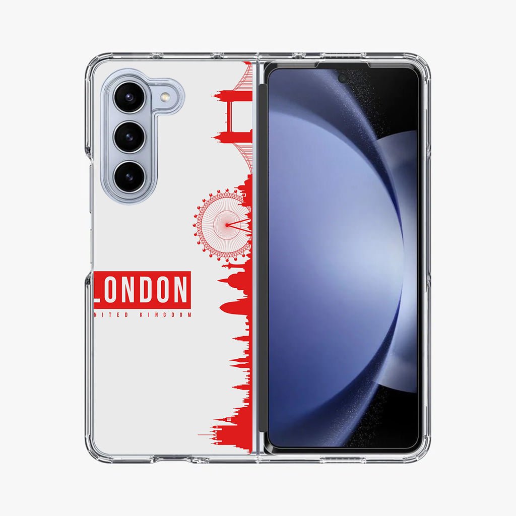 London Vector Samsung Galaxy Z Fold 5 Case