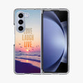 Love Laugh Live Samsung Galaxy Z Fold 5 Case
