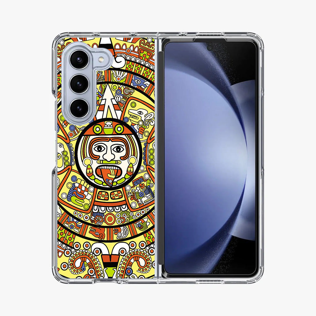 Mayan Calendar Samsung Galaxy Z Fold 5 Case