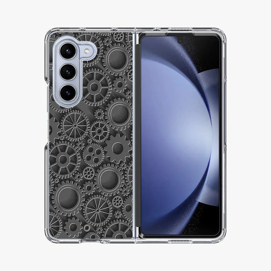 Mechanical Gears Samsung Galaxy Z Fold 5 Case