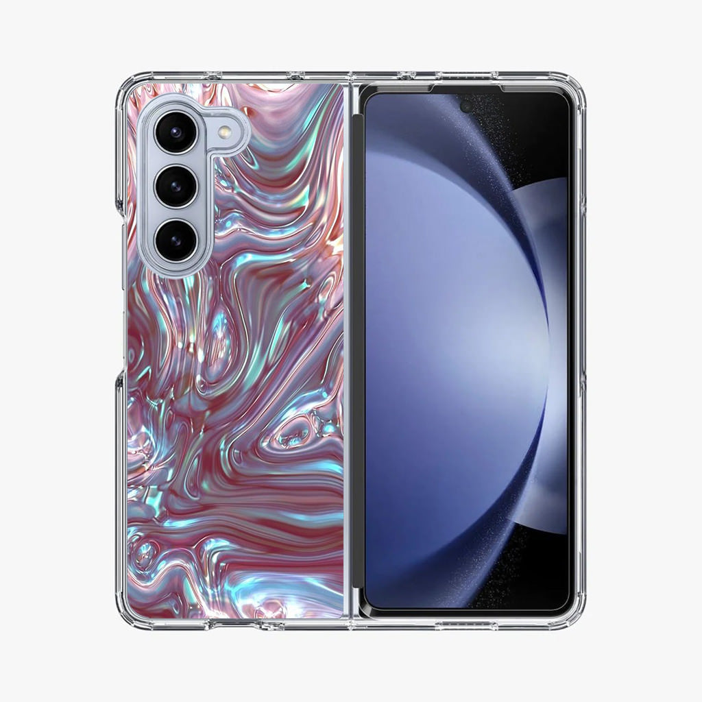 Metallic Liquid Samsung Galaxy Z Fold 5 Case