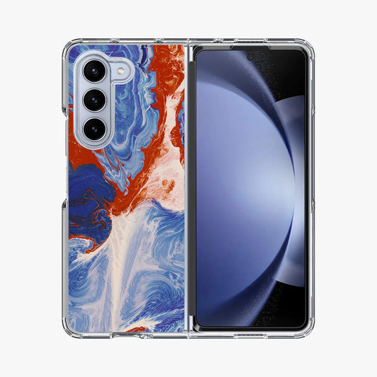 Mixed Paint Art Samsung Galaxy Z Fold 5 Case