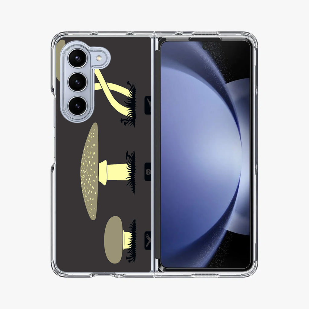 Mushroom Minimalism Samsung Galaxy Z Fold 5 Case