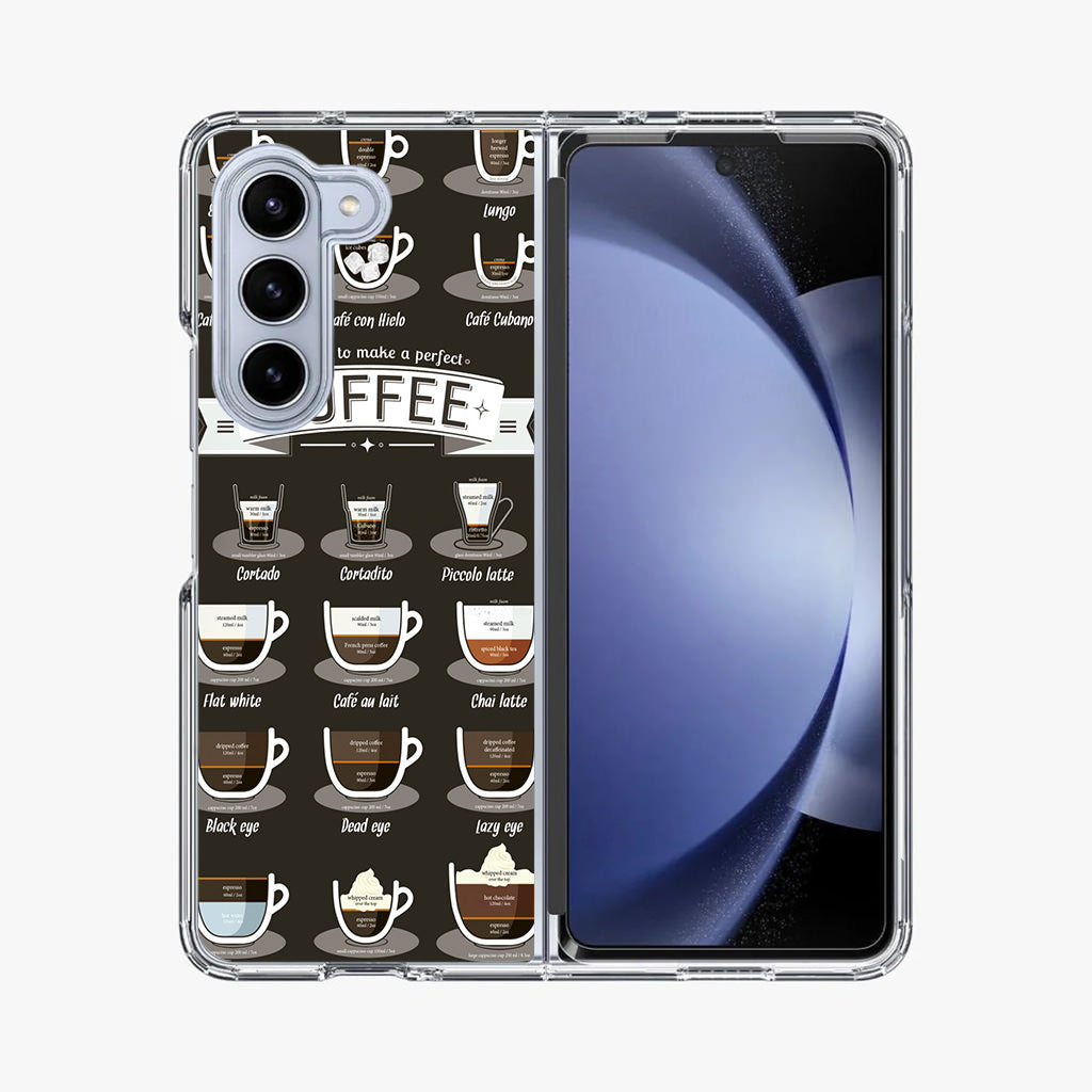 OK, But First Coffee Samsung Galaxy Z Fold 5 Case