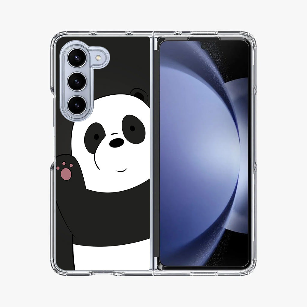 Pan Pan We Bare Bears Samsung Galaxy Z Fold 5 Case