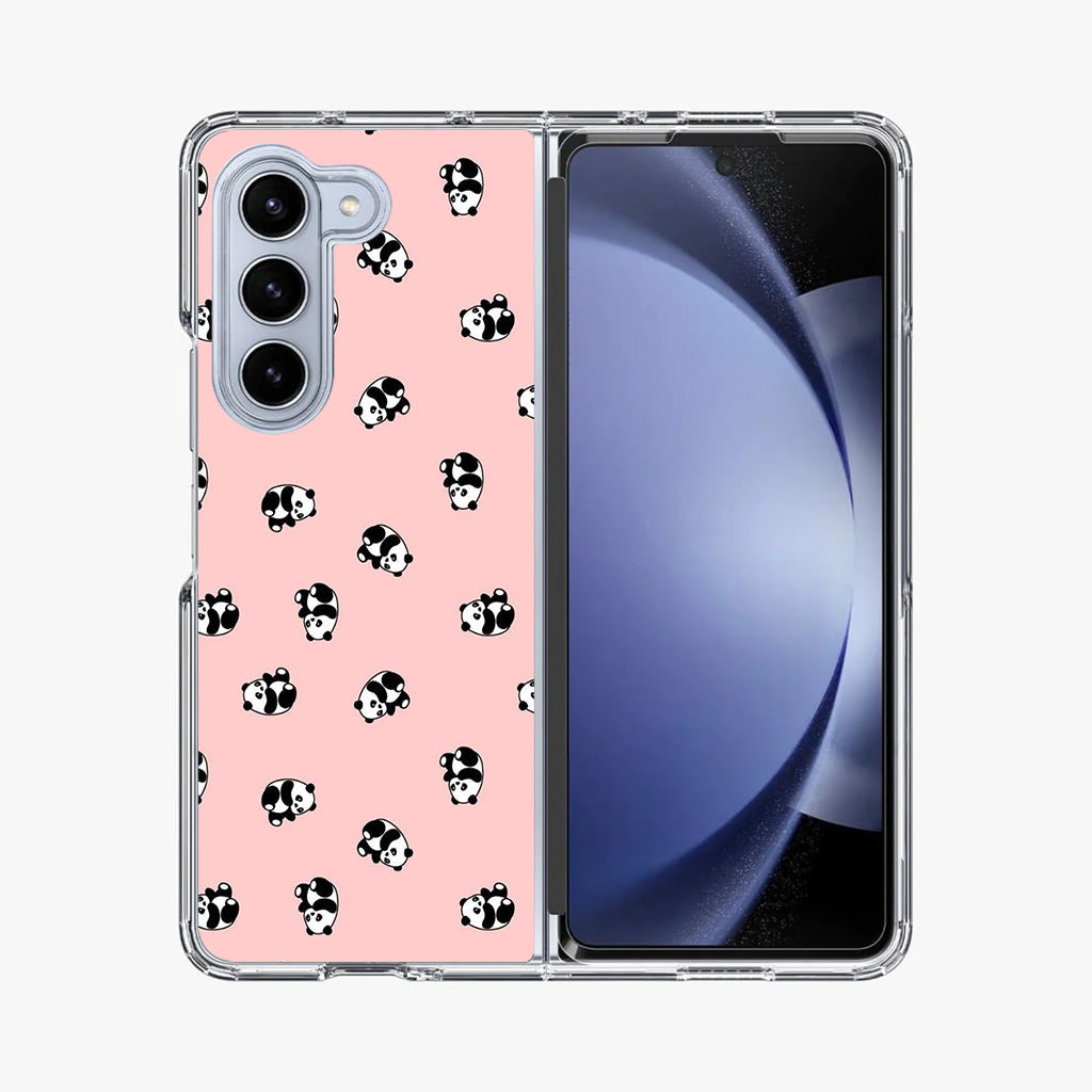 Pandas Pattern Samsung Galaxy Z Fold 5 Case