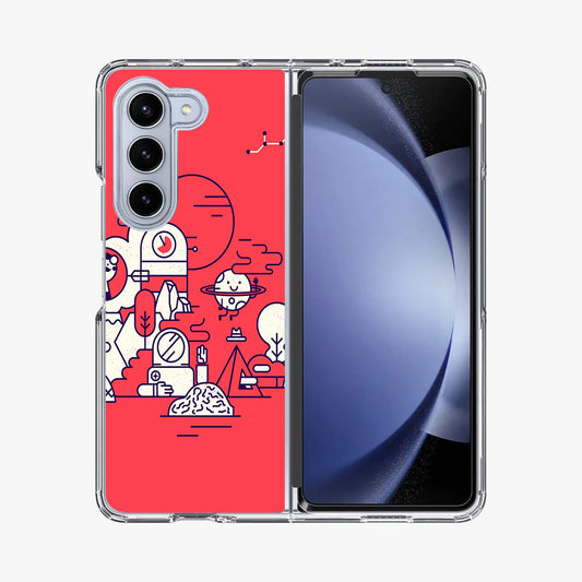 Red Planet Samsung Galaxy Z Fold 5 Case