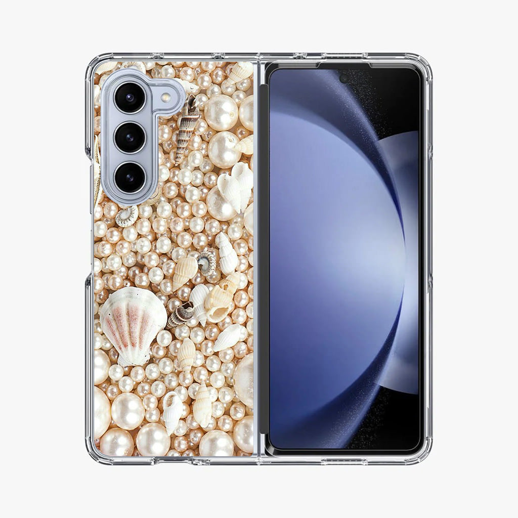 Shiny Pearl Samsung Galaxy Z Fold 5 Case