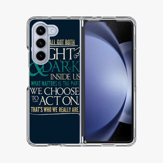 Sirius Black Quotes Samsung Galaxy Z Fold 5 Case