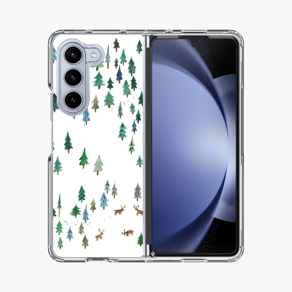 Snow Everywhere Samsung Galaxy Z Fold 5 Case