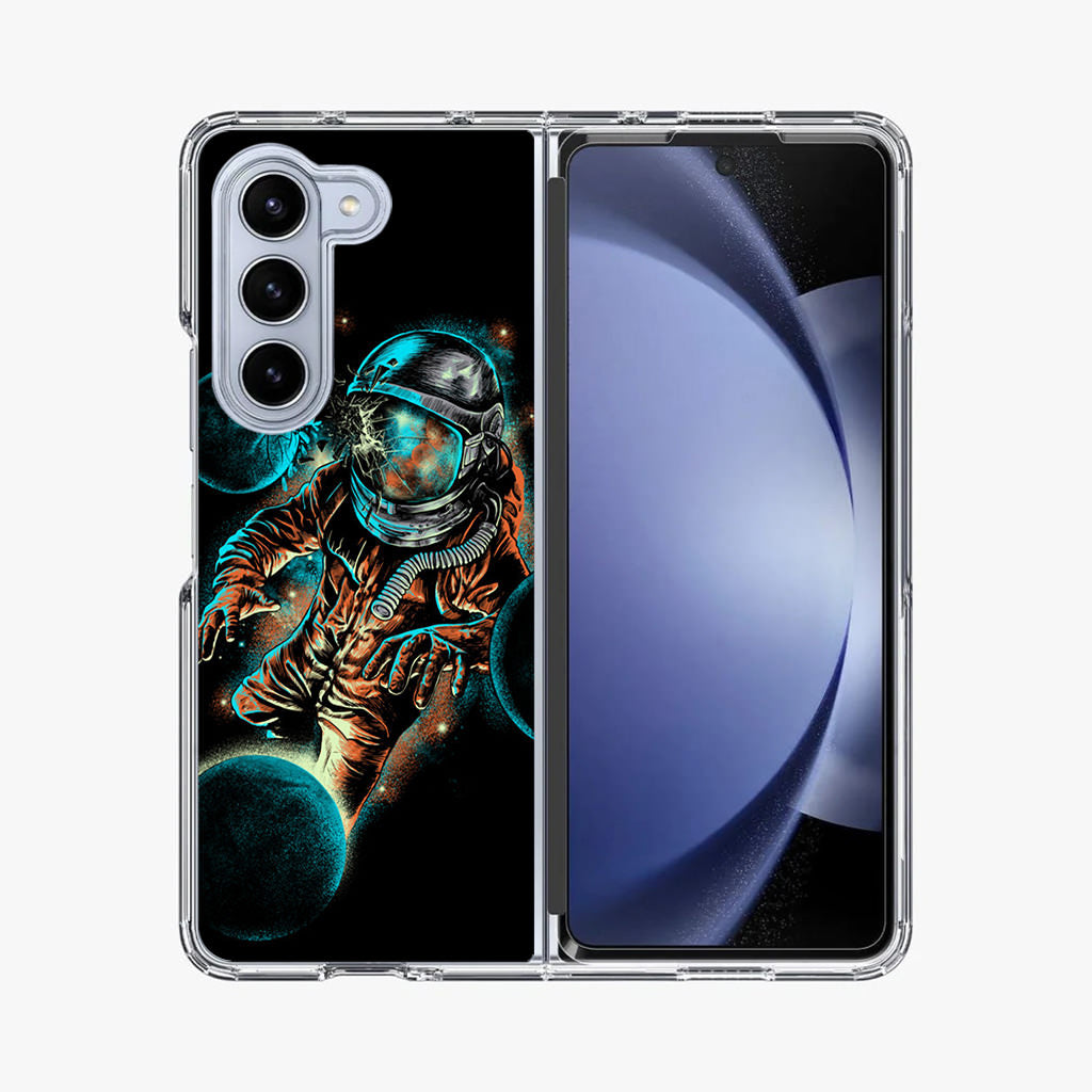 Space Impact Samsung Galaxy Z Fold 5 Case