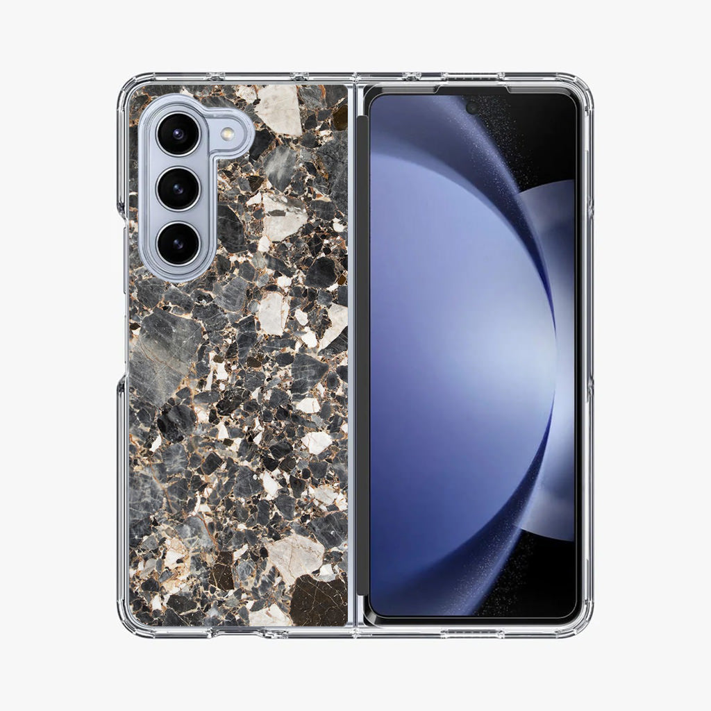 Stone Pattern Marble Samsung Galaxy Z Fold 5 Case