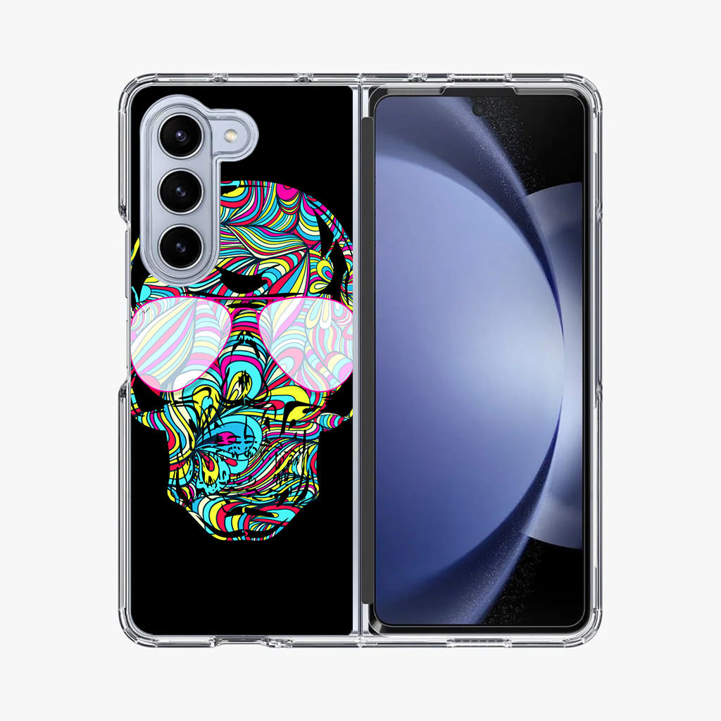 Stylish Skull Samsung Galaxy Z Fold 5 Case