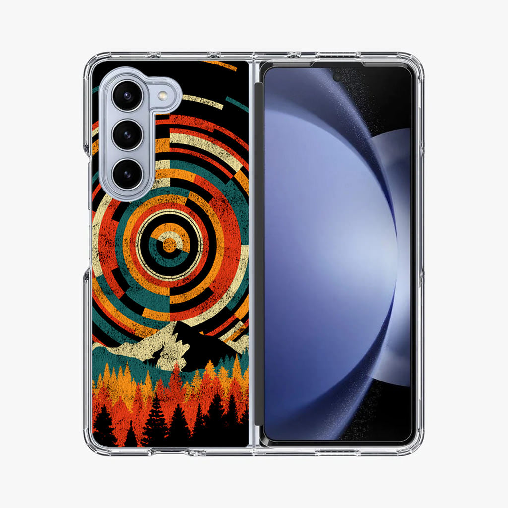 The Geometry Of Sunrise Samsung Galaxy Z Fold 5 Case