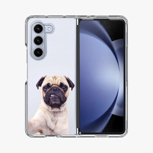 The Selfie Pug Samsung Galaxy Z Fold 5 Case