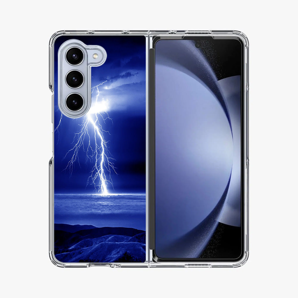 Thunder Over The Sea Samsung Galaxy Z Fold 5 Case