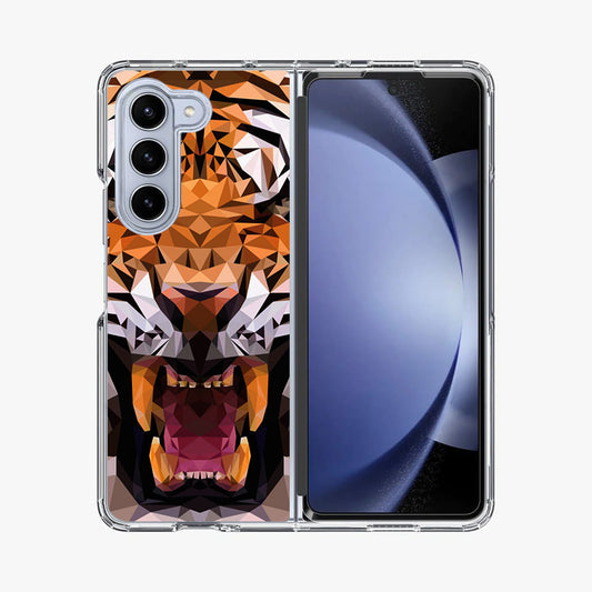 Tiger Polygon Samsung Galaxy Z Fold 5 Case