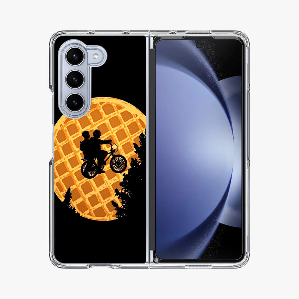 Waffle Moon Stranger Things Samsung Galaxy Z Fold 5 Case