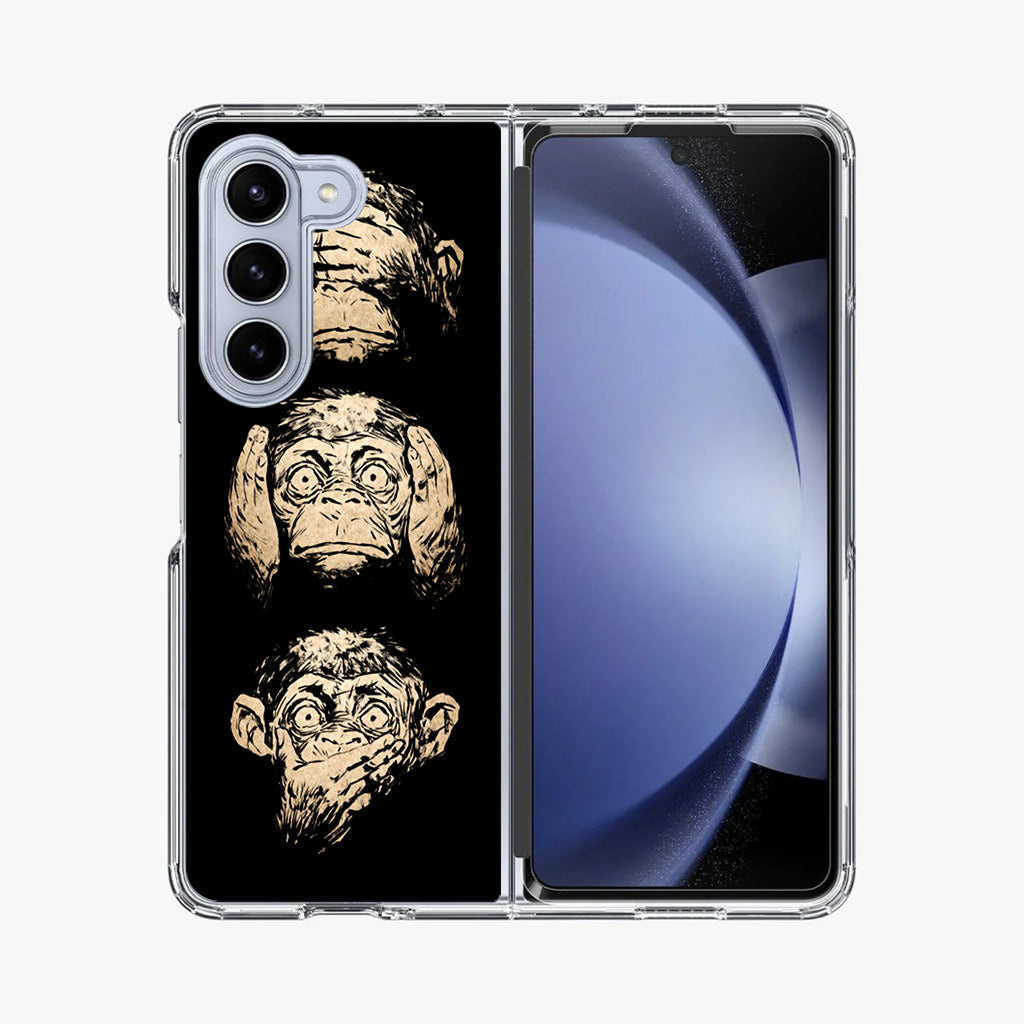 3 Wise Monkey Samsung Galaxy Z Fold 5 Case