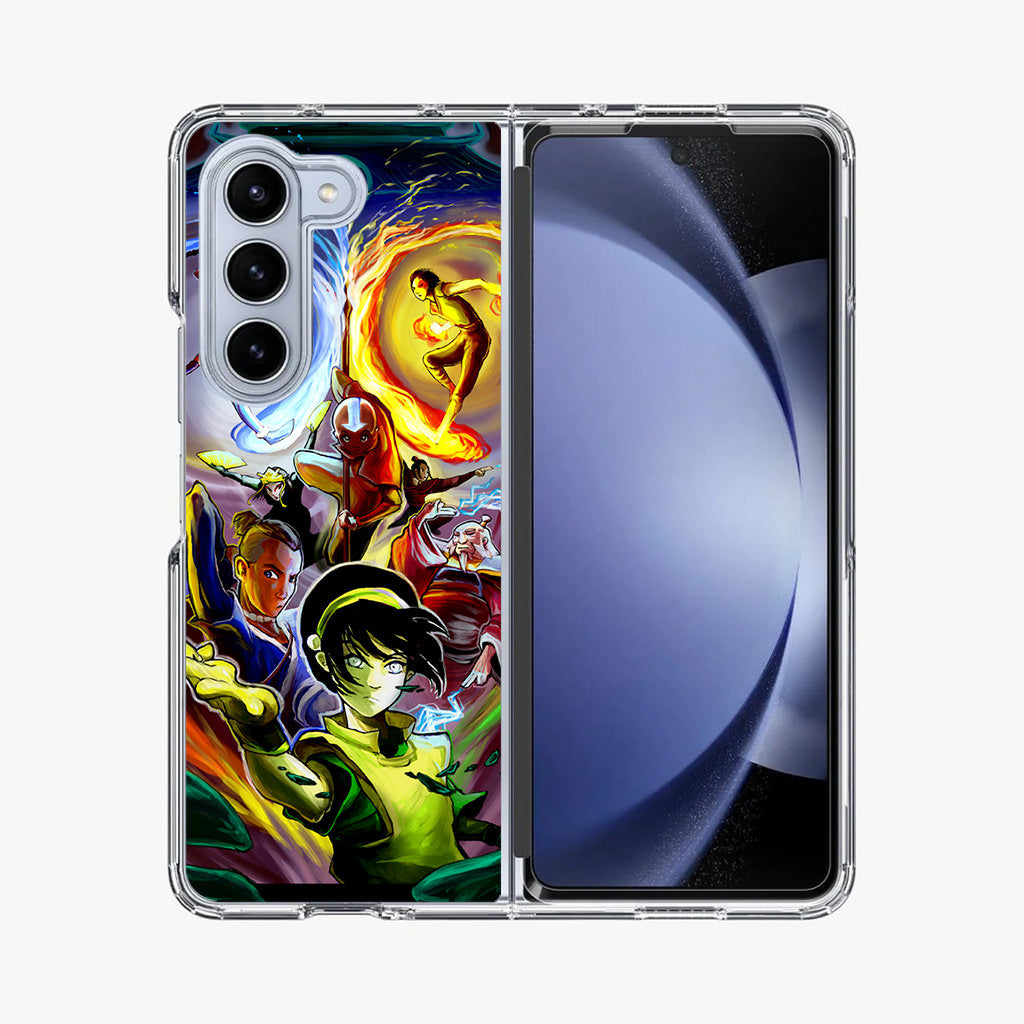 Avatar The Last Airbender Characters Samsung Galaxy Z Fold 5 Case