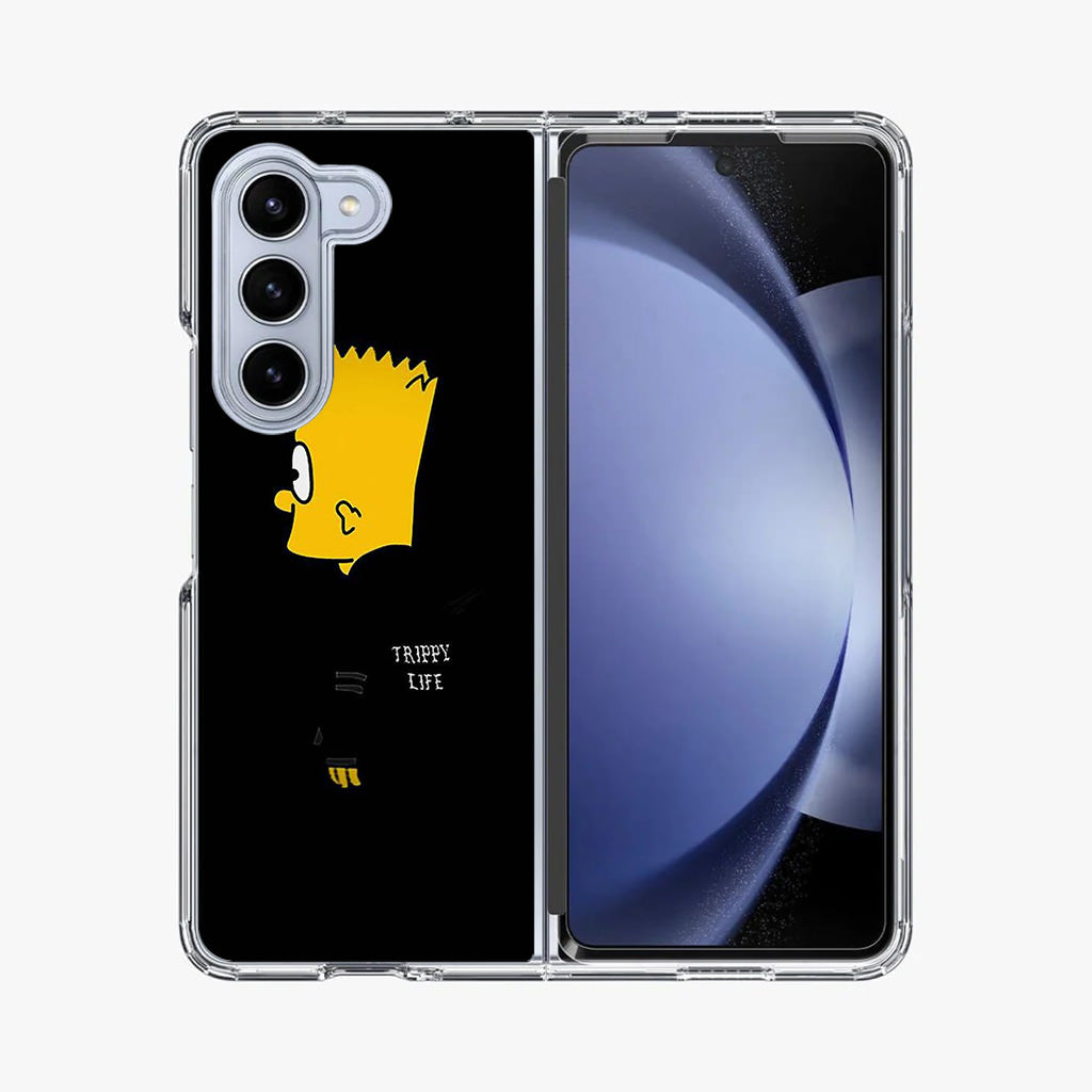 Bart Trippy Life Samsung Galaxy Z Fold 5 Case